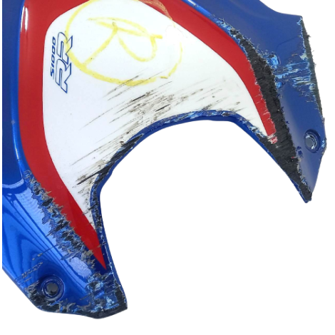 Carenagem Capa Tanque BMW S1000 RR Ano 2022 Original AVARIA