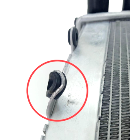 Radiador Água BMW Modelo S1000 RR Ano 2022 Original AVARIA