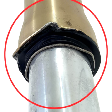 Bengala Direita Bmw Modelo S1000 Rr Ano 2022 Original AVARIA