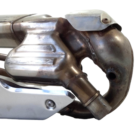 Coletor Escapamento Honda Modelo CBR 600 F Ano 2013 Avaria  