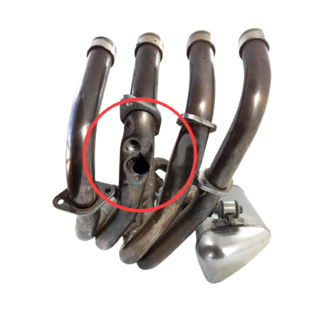 Coletor Escapamento Honda Modelo CBR 600 F Ano 2013 Avaria  