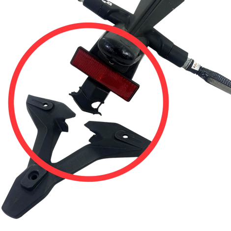 Porta Placa Triumph Modelo Daytona 675 2014 Original AVARIA