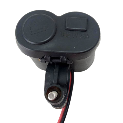 Adaptador Tomada Acendedor Cigarro Usb Daytona 675 2014