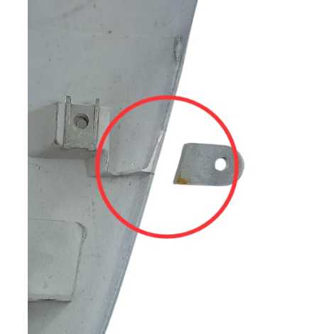 Carenagem Rabeta Esquerda Suzuki Srad 1000 Ano 2012 AVARIA