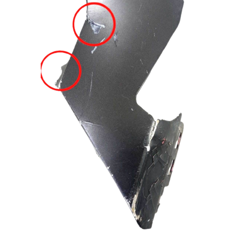 Carenagem Lateral Inferior Drt Yamaha YZF R1 2004 Ori Avaria