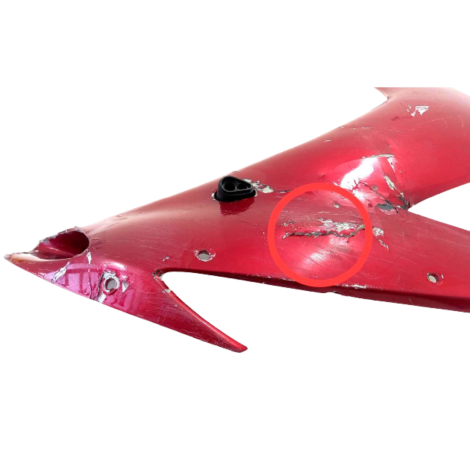 Carenagem Lateral Direita Yamaha YZF R1 2004 Original Avaria