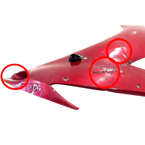 Carenagem Lateral Direita Yamaha YZF R1 2004 Original Avaria