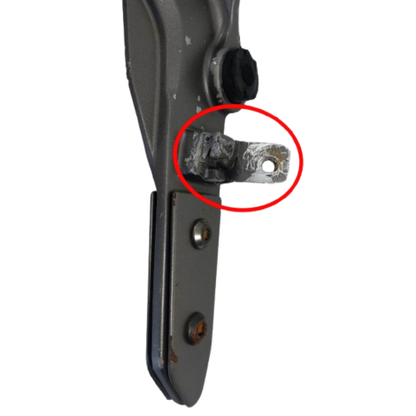 Bacalhau Direito Honda Cb 600F Hornet 2009 Original Avaria  