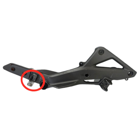 Bacalhau Direito Honda Cb 600F Hornet 2009 Original Avaria  