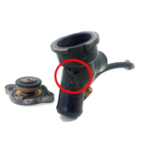 Bocal Radiador Marca Honda Cb 600F Hornet Ano 2009 Original