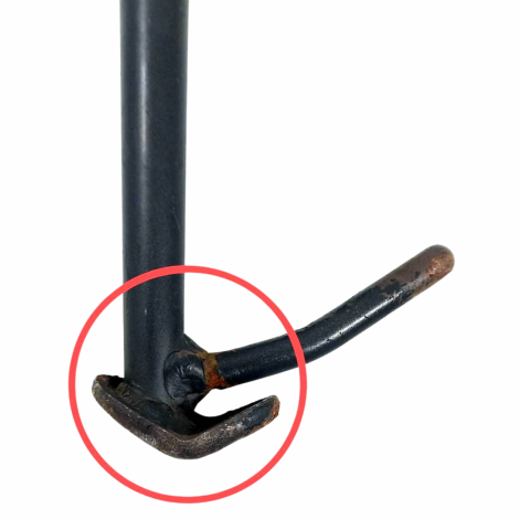 Pedal Descanso Cavalete Kawasaki Z800 2014 Original AVARIA