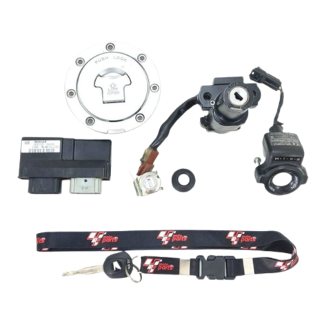 Kit Ignição Marca Honda Cb1000 R Ano 2012 Sem Abs Original 