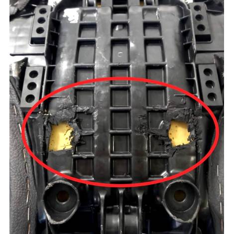 Banco Marca Honda Modelo CB 650F Ano 2015 AVARIA