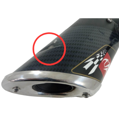 Ponteira Escapamento Disarsz Yamaha XJ6 F Ano 2010    