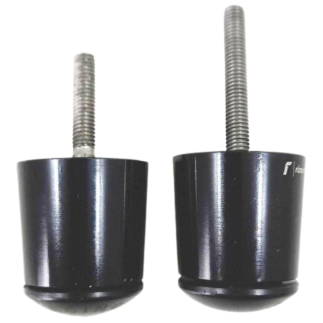 Peso Guidão Par Ducati 1198 Modelo 2009 A 2011 Preto Ducati