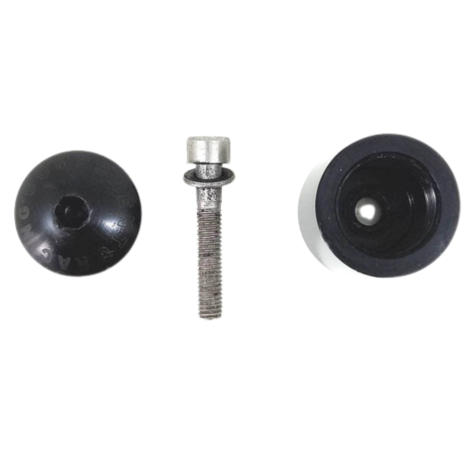 Peso Guidão Par Ducati 1198 Modelo 2009 A 2011 Preto Ducati