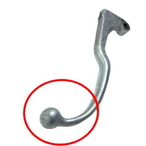 Manete Embreagem Marca Yamaha XJ6 F Ano 2010 Original AVARIA