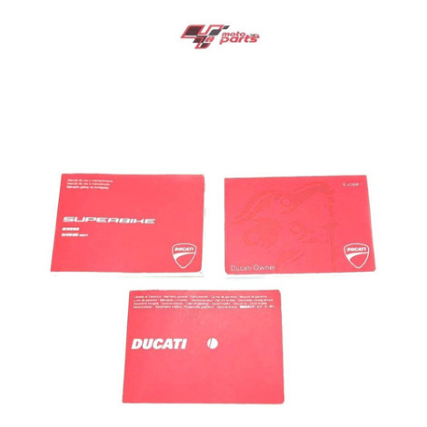 Manual Do Proprietário Ducati 1198 Original Ano 2009 Á 2011
