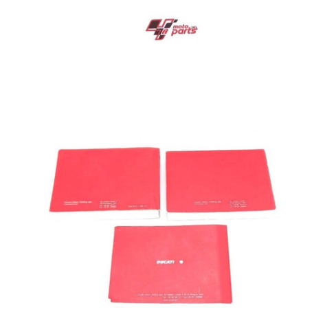Manual Do Proprietário Ducati 1198 Original Ano 2009 Á 2011