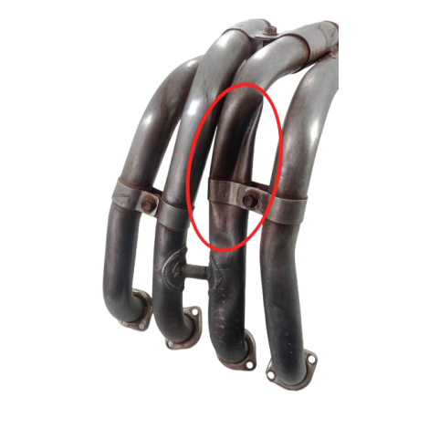Coletor Escapamento Suzuki Gsxr Srad 750 Ano 2006 AVARIA