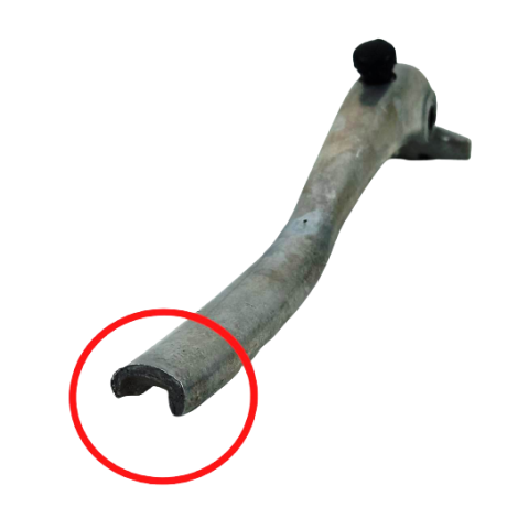 Manete Freio Triumph Daytona 675R 2014 Original AVARIA (001)