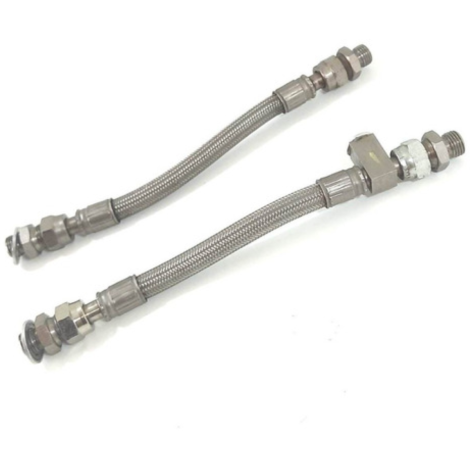 Par Mangueiras Radiador Óleo Ducati 1198 Ano 2011 Original