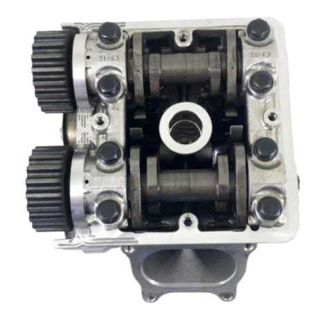 Cabeçote Completo Traseiro Ducati 1198 Original 2009 Á 2011