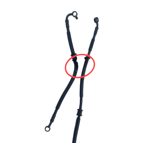 Kit Flexíveis Kawasaki Ninja 400 Ano 2020 Origina AVARIA 013