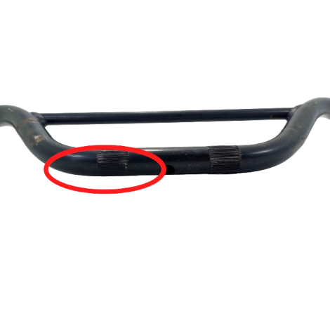 Guidão Marca BMW F650 GS Ano 2005 Original TORTO (018)
