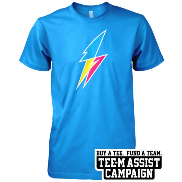 SPARKZ Logo S/S Tee - BLUE