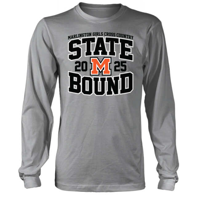 GIRLS XC STATE BOUND L/S TEE