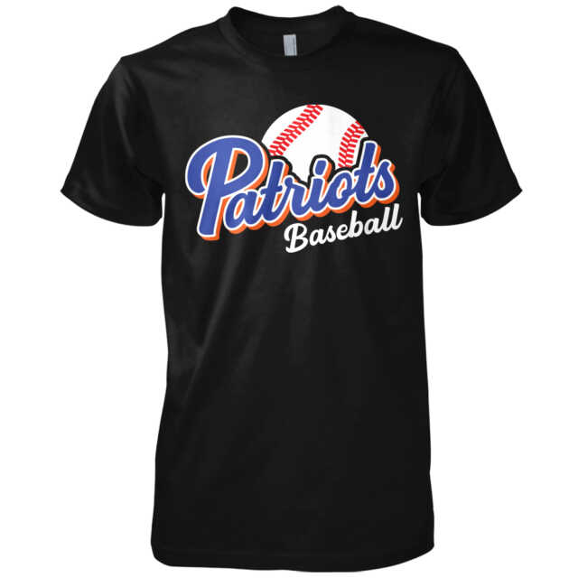PATRIOTS BASEBALL S/S TEE