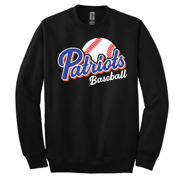 PATRIOTS BASEBALL SWEATSHIRT