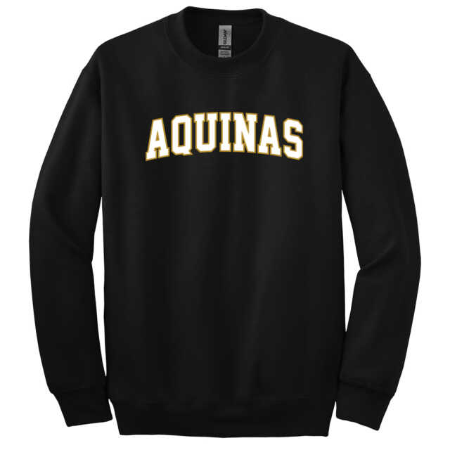 AQUINAS ARCHED LOGO SWEATSHIRT
