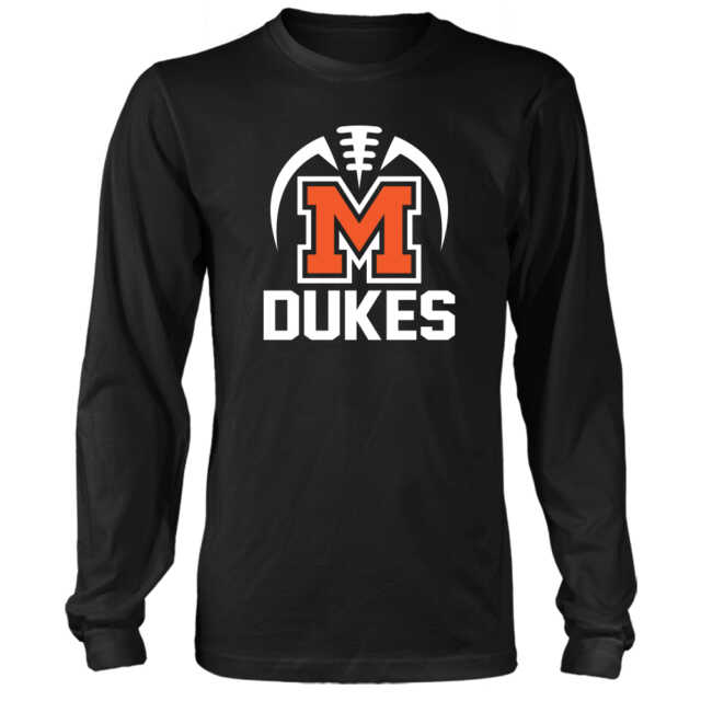 DUKES FOOTBALL L/S TEE