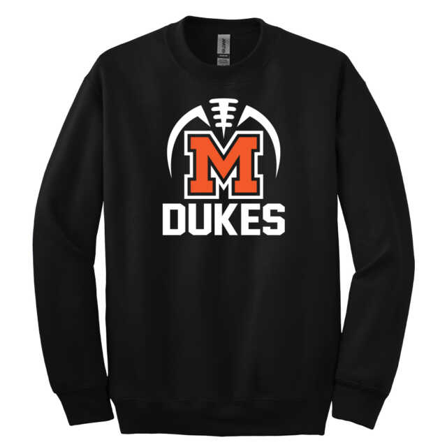 DUKES FOOTBALL SWEATSHIRT