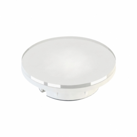 LUMINARIA REDONDA 52MMCRB C/ 4 LEDS 5050 SMD FRIO CR C/ ACRILICO 6000K
