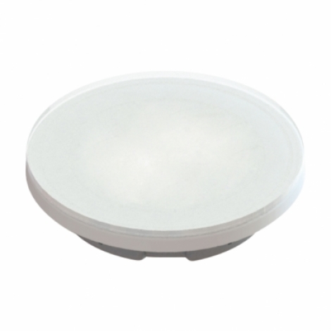 LUMINARIA REDONDA 70MMCRB C/ 12 LEDS 5050 SMD FRIO CR C/ ACRILICO 6000K