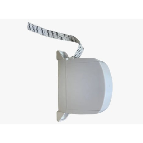 RECOLHEDOR CADARCO DE PERSIANA EXTERNO BRANCO C/ FITA 17MM E MOLA