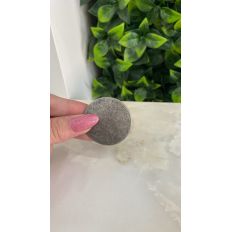 PUX CEREJA  38MM PRATA ANTIQUE OPACO