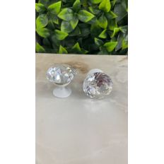 PUX DIAMANTE  30MM BRANCO