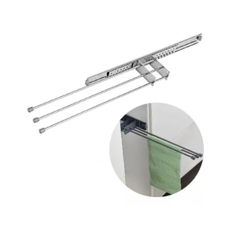 PORTA TOALHA TRIPLO CROMADO TTS 40 104 CROMADO