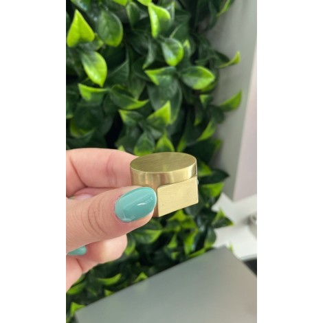 PUX RADIO MEDIO 16MM GOLD ESCOVADO