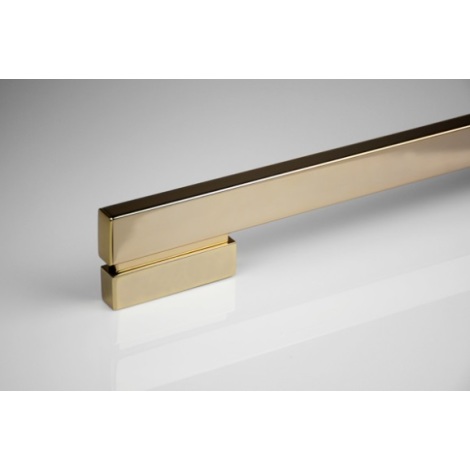 PUX MOMA P/ PORTA DUPLO 500MM GOLD