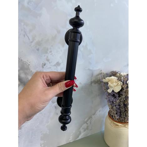 PUX ALÇA DE ALUMINIO E ZAMAC 150MM PRETO FOSCO