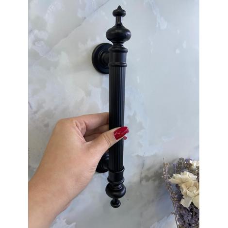 PUX ALÇA DE ALUMINIO E ZAMAC 150MM PRETO FOSCO