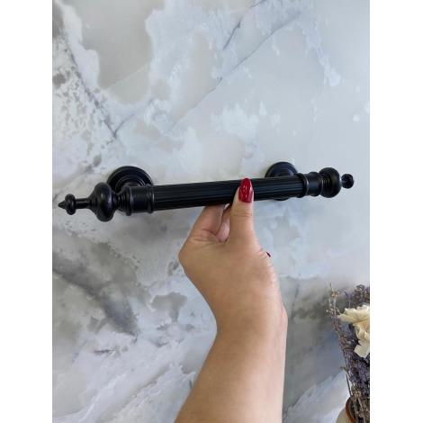 PUX ALÇA DE ALUMINIO E ZAMAC 150MM PRETO FOSCO