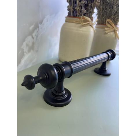 PUX ALÇA DE ALUMINIO E ZAMAC 150MM PRETO FOSCO