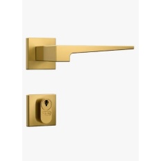 FECHADURA EXTERNA CLASSIC QUADRADA 3200 EXT GOLD