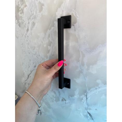 PUX TRENTINO  192MM INOX PRETO